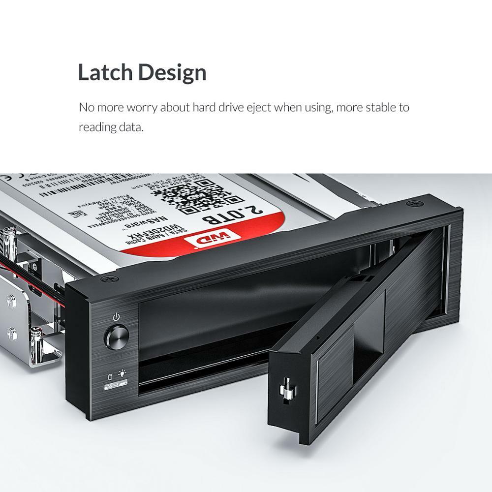 ORICO 5.25inch Tray-Less Hot-Swap Mobile Rack for SATA 3.5" Hard Drive HDD Dock