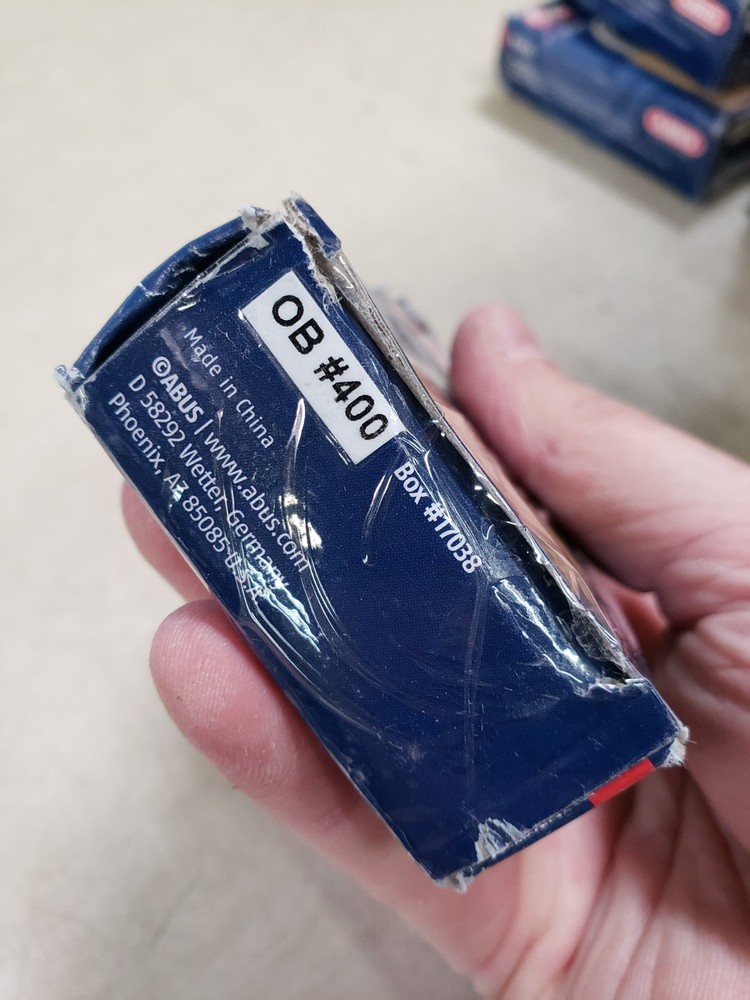 ABUS 83/45 Solid Brass Padlock w/ Key In Box OB#3000