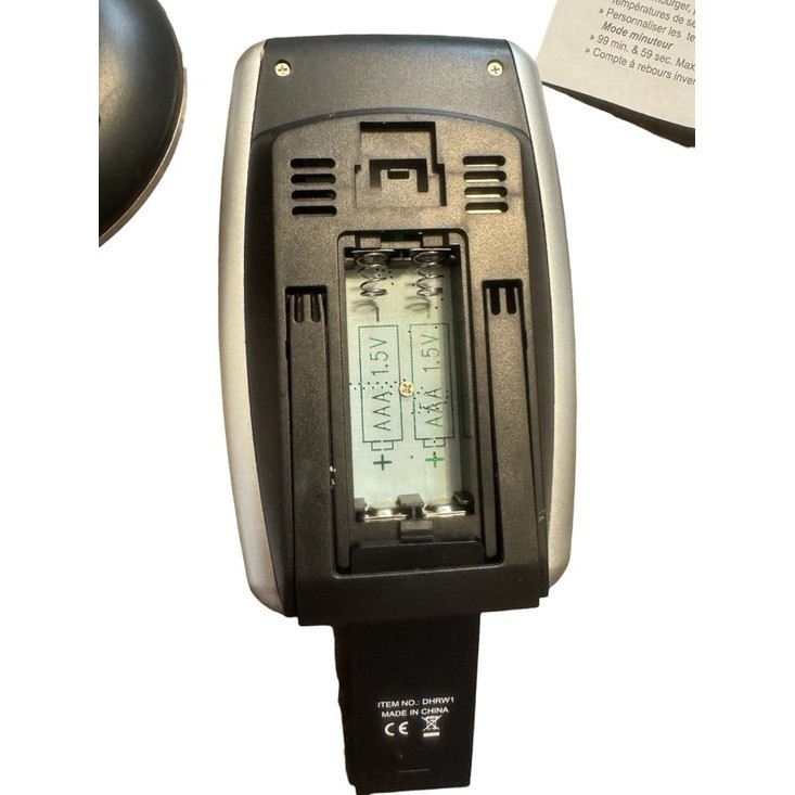 Escali Wireless Thermometer & Timer NEW