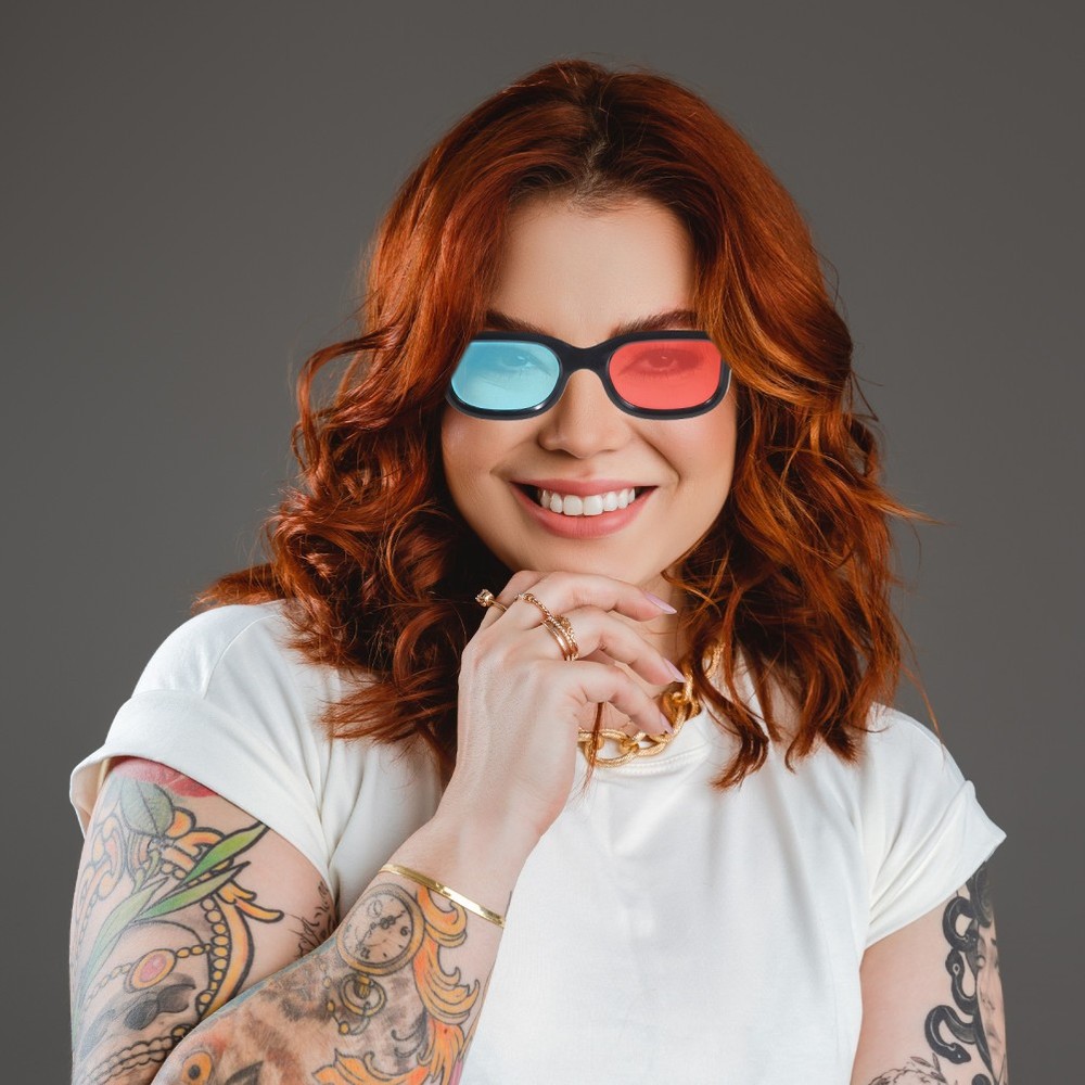 4 Pcs Game Glasses 3d Miss Scene Clear Frame Video Display