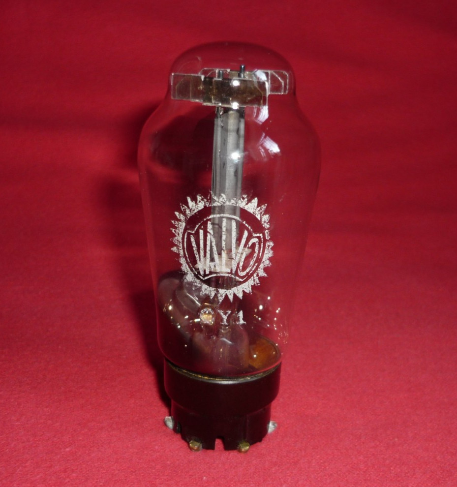 1pc. VALVO CY1 = WT1; TCY1; UR1; VEG51 Half-Wave Vacuum Rectifier NEW