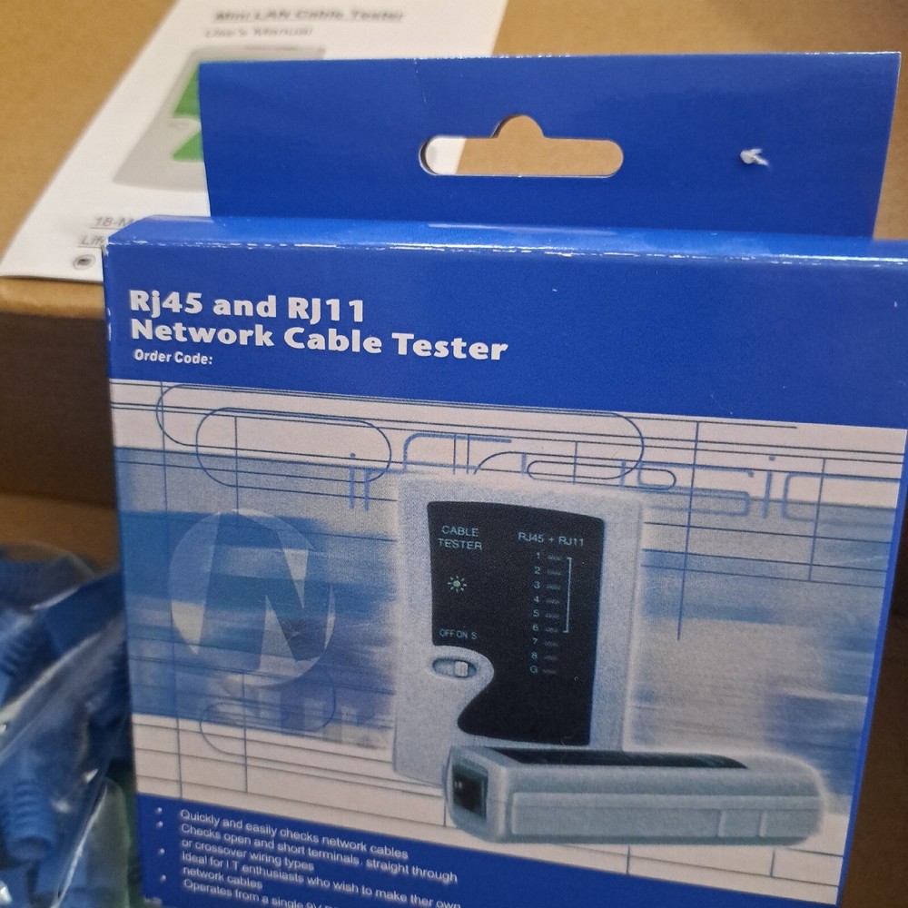 Solsop Network LAN Cable Tester Test RJ45 RJ-11