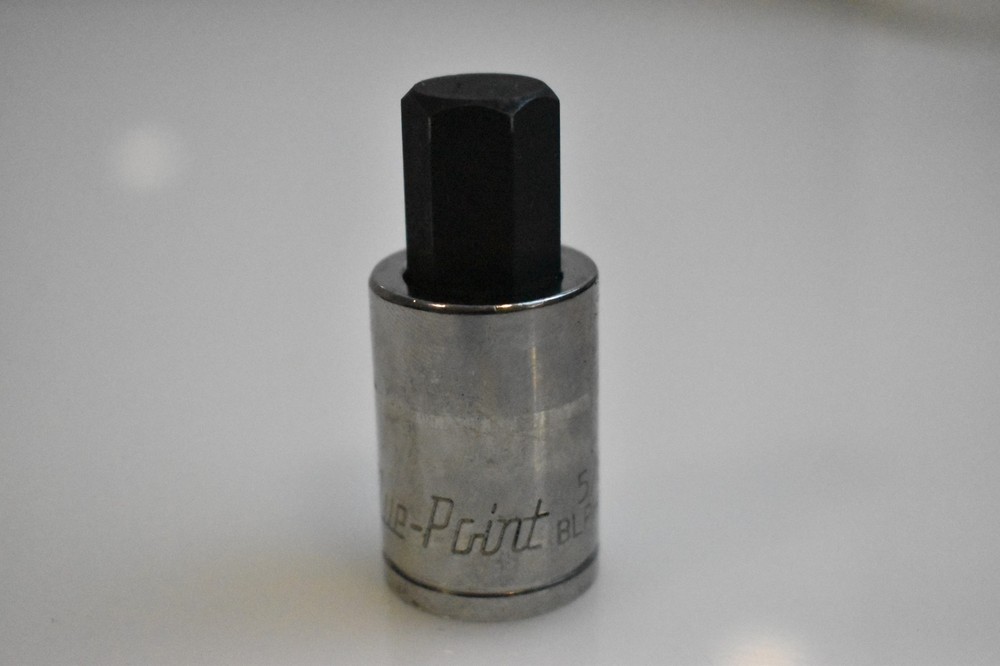Blue Point Tools BLPH1258 5/8" SAE Hex Bit Socket Driver 1/2" Drive Chrome