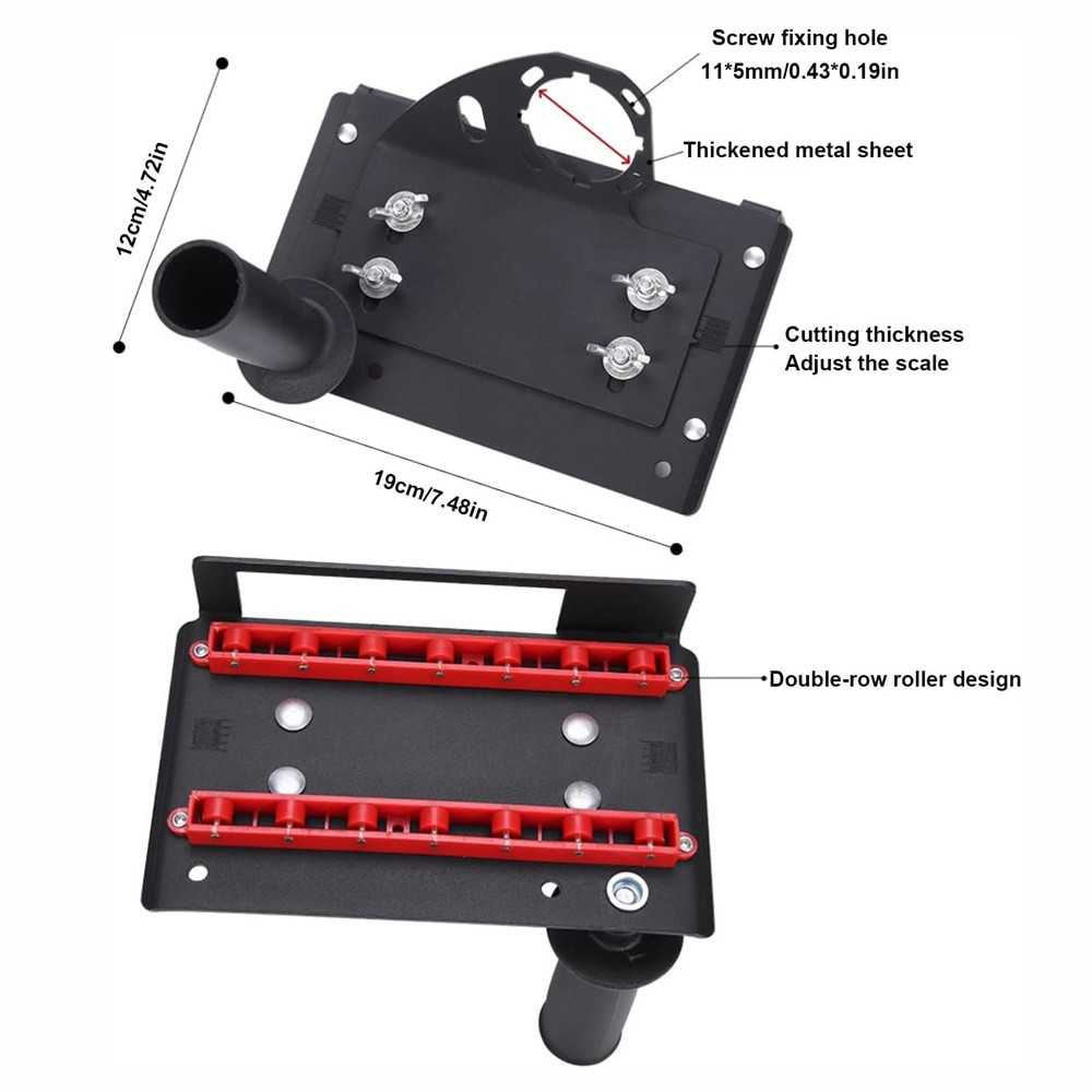 Angle Grinder Stand For Tile 45 Degree Chamfer Cutting Tile Chamfering Tool US