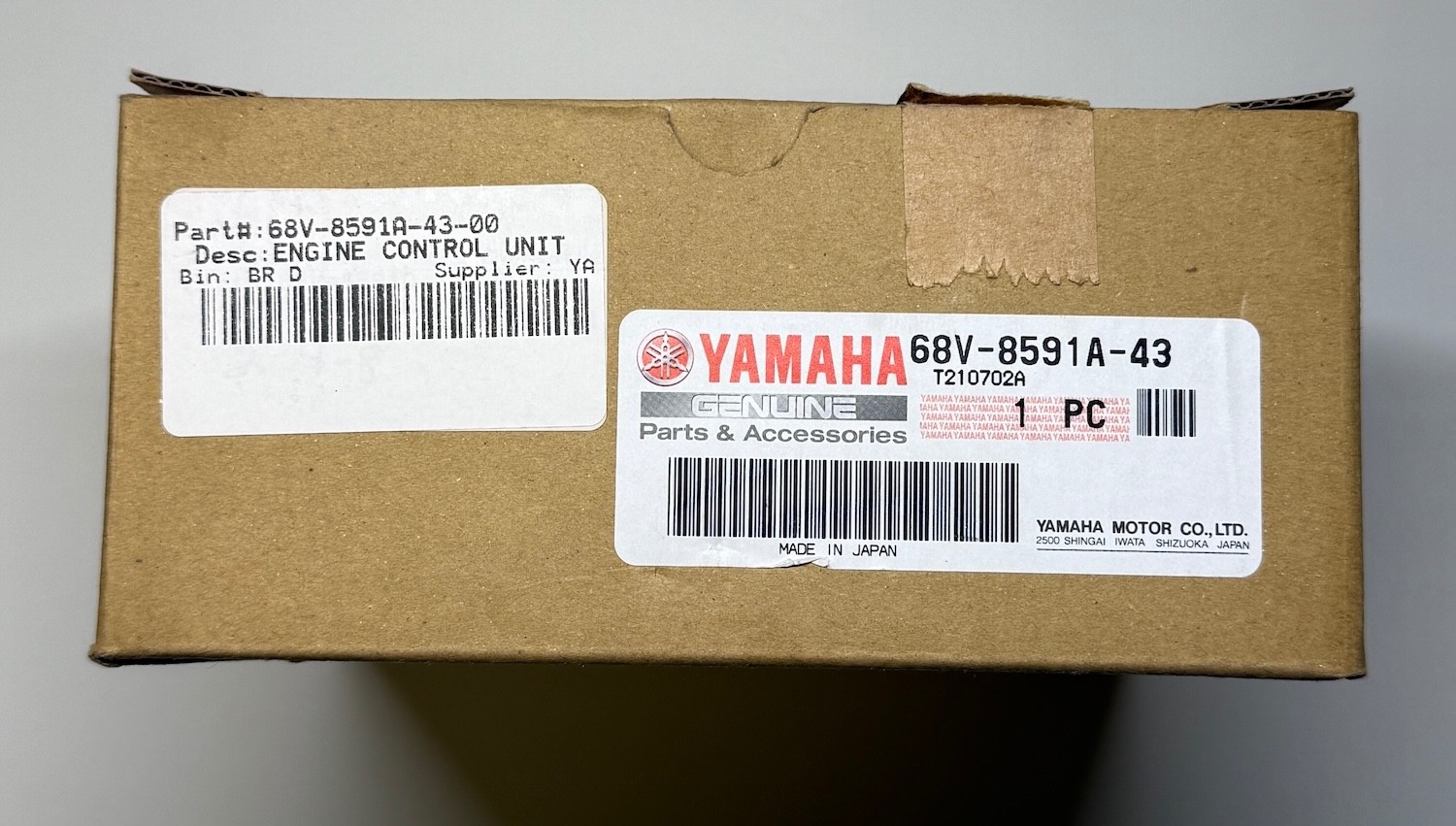 Yamaha Marine ECU Engine Control Unit 115hp Outboard OEM 68V-8591A-43-00