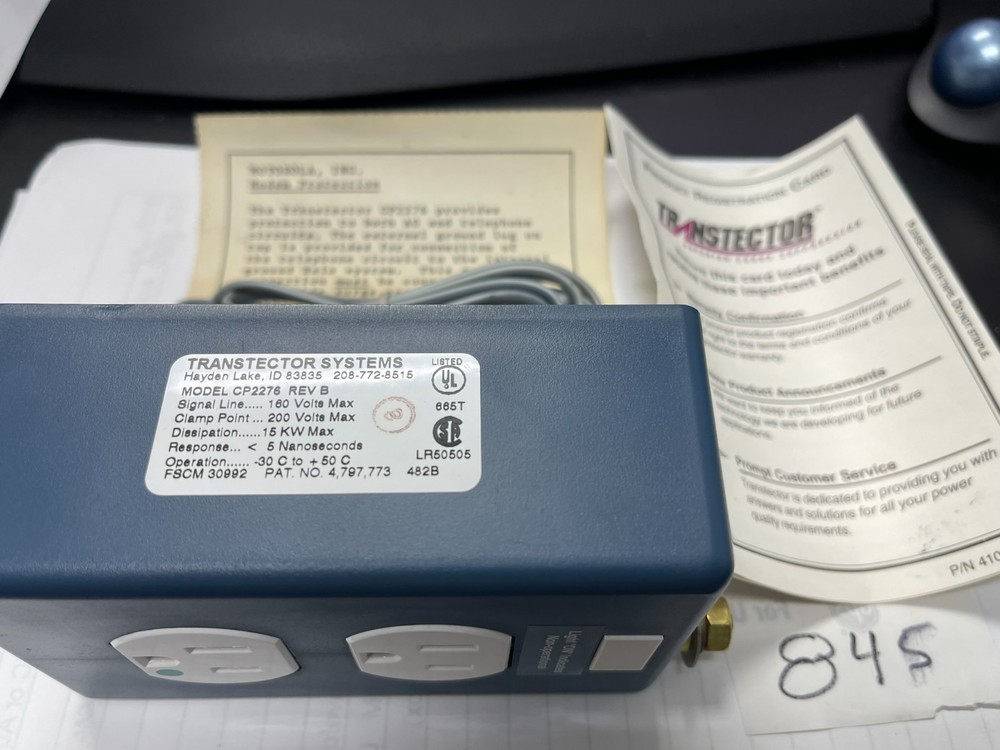 TRANSTECTOR SYSTEMS CP2276 REV B