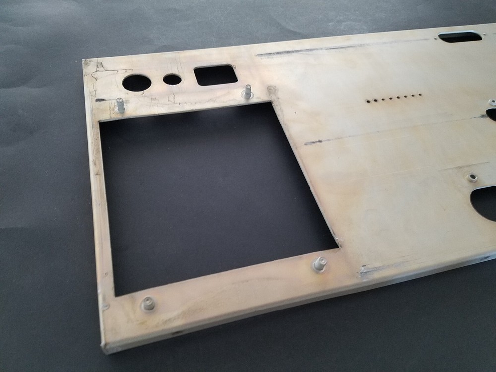 Metal Panel for a FLUKE 5100B Calibrator