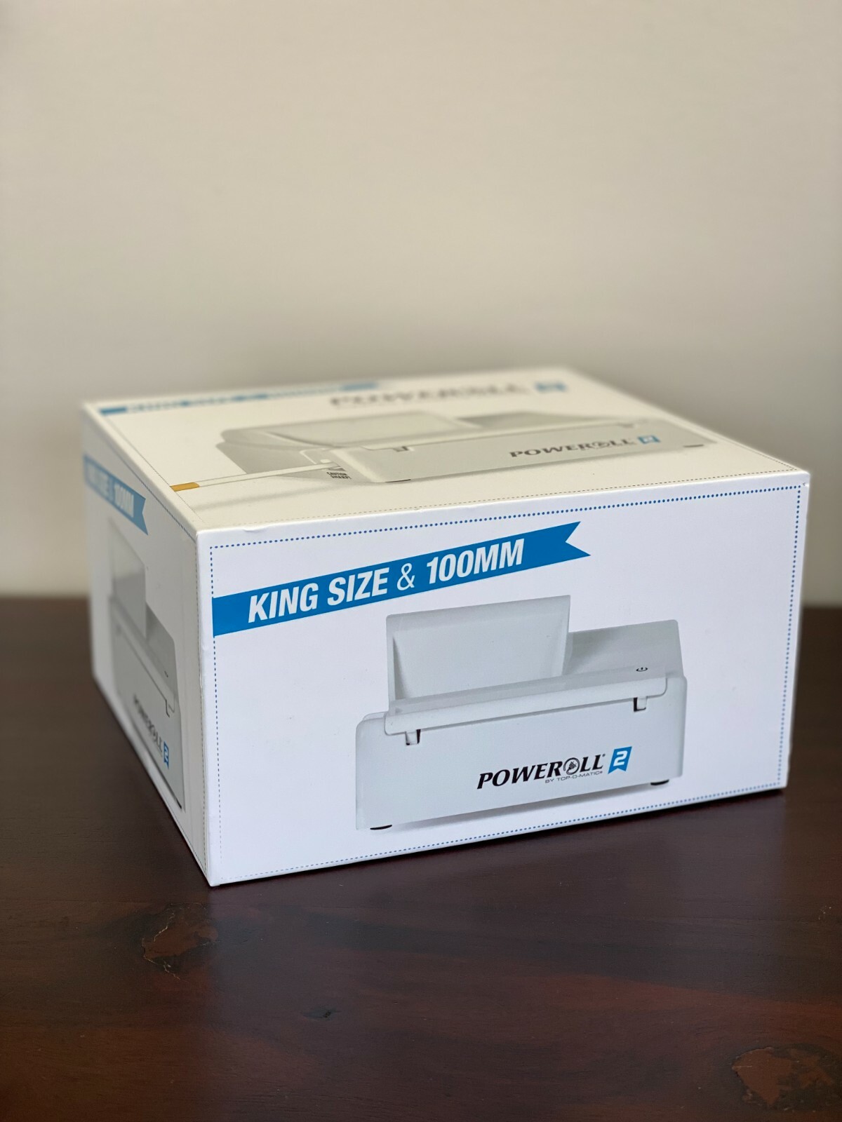 POWEROLL 2 Top-O-Matic Electric Cigarette Machine - King Size & 100mm NEW