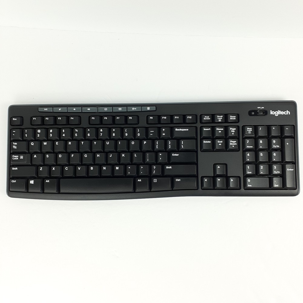 Logitech MK270 Wireless Keyboard Mouse Combo USB Dongle K270 M185 Tested