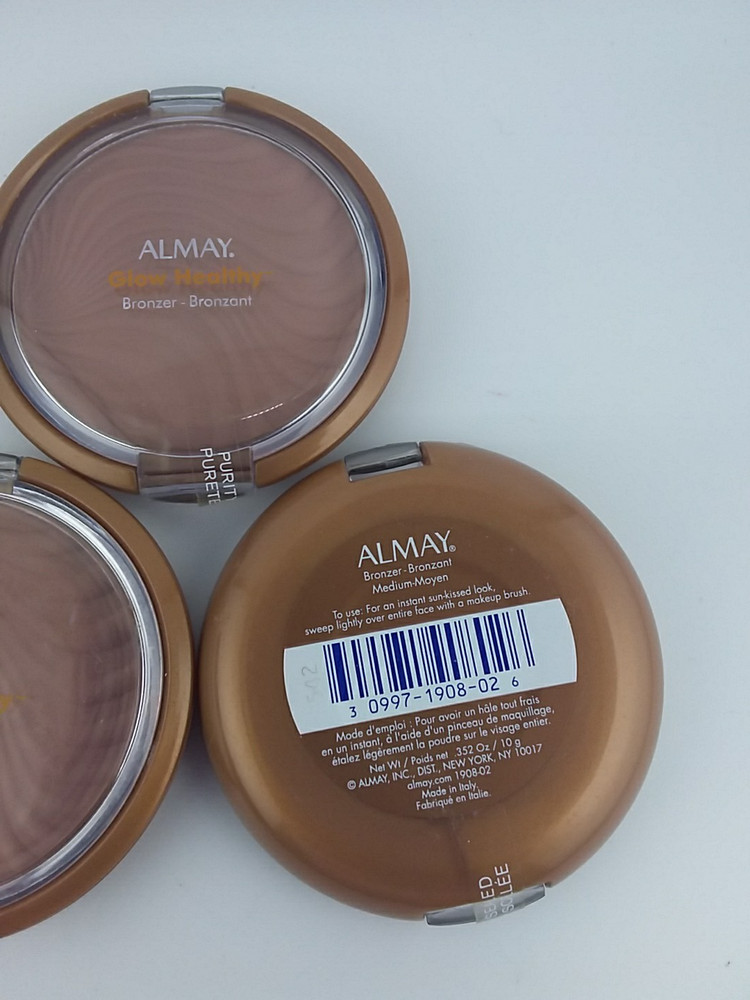 x3 Almay Glow Healthy Bronzer Medium