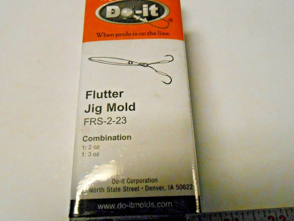 3461 Do-It Flutter Jig Mold 2, 3 oz Free Ship @ $75.00
