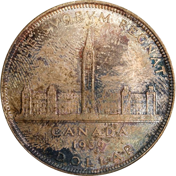 Canada 1939 $1 MS65 NGC