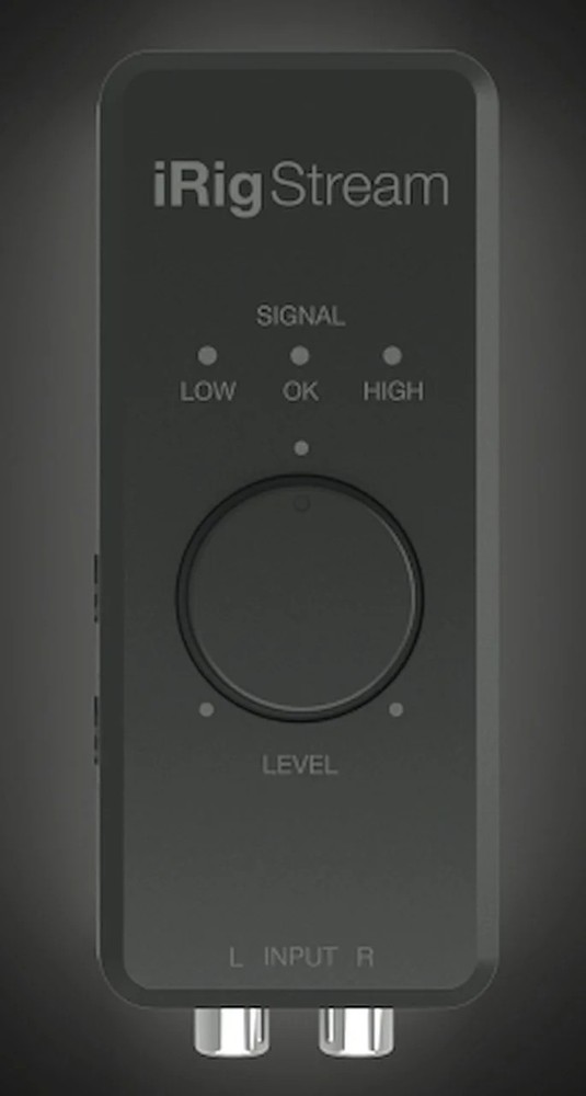 iRig Stream USB Audio Recording Interface