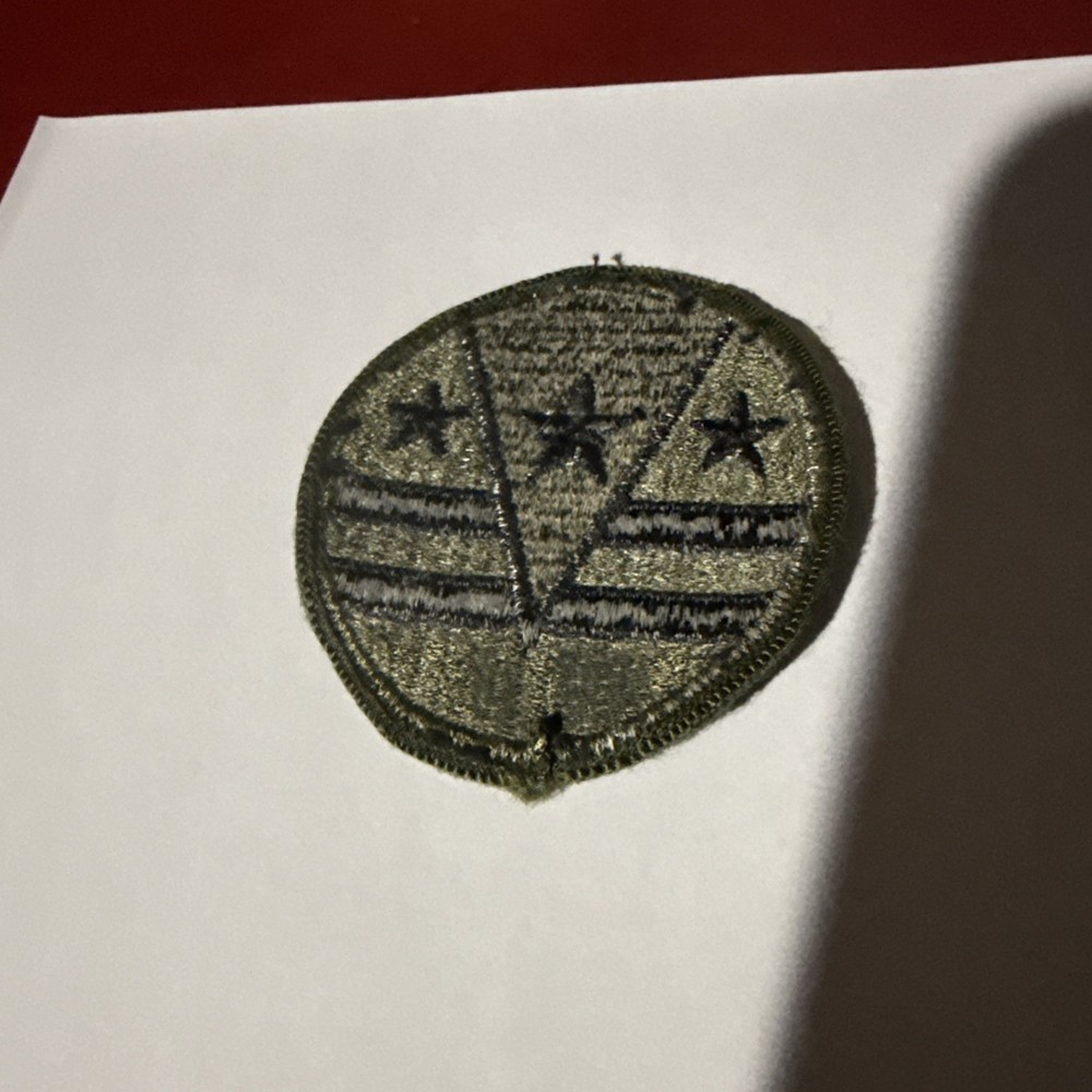 MILITARY PATCH OLDER POST WW2 124TH REGIONAL SUPPORT COMMAND