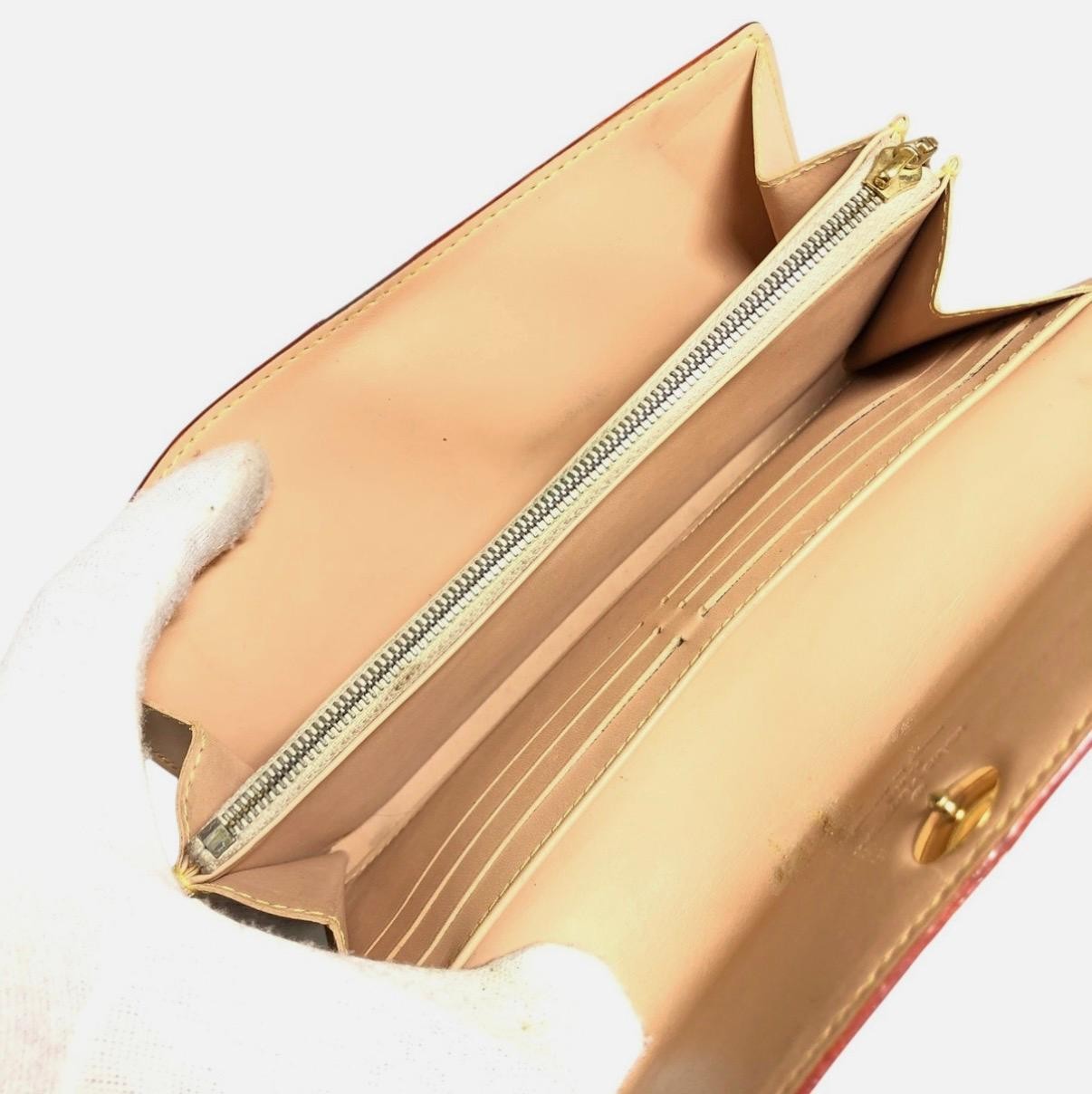 Auth Louis Vuitton Portefeuille Sarah NM Long Wallet Monogram Multicolore M93532