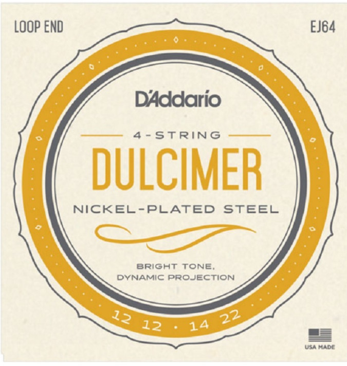 D'Addario EJ64 4 String Dulcimer Strings