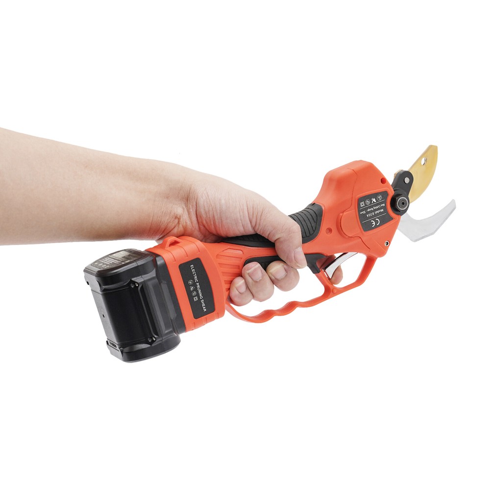 Electric Pruner Cordless Pruning Shears Extension Pole Bar Lithium Battery