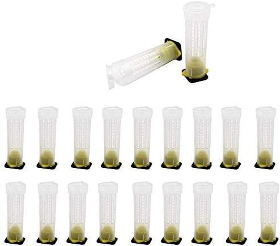 Beekeeping Rearing Cup Kit - Queen Bee Roller Cage Beekeeping Equipment Insects