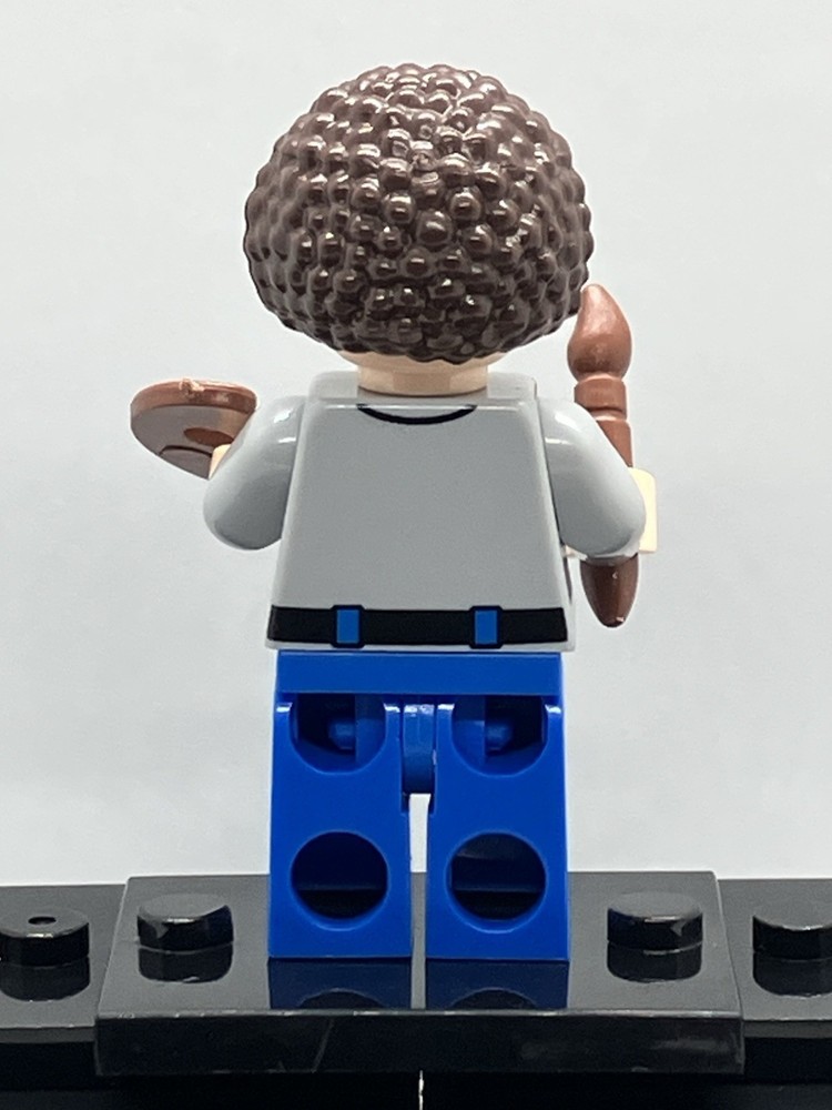 Bob Ross Custom Mini Figure