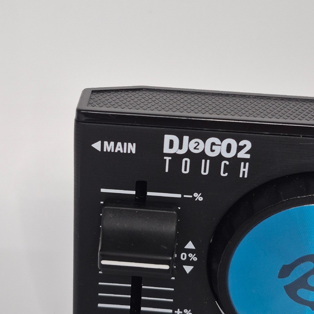 Numark DJ2GO2 Touch Compact 2 Deck USB DJ Controller Touch Jog Wheels Serato