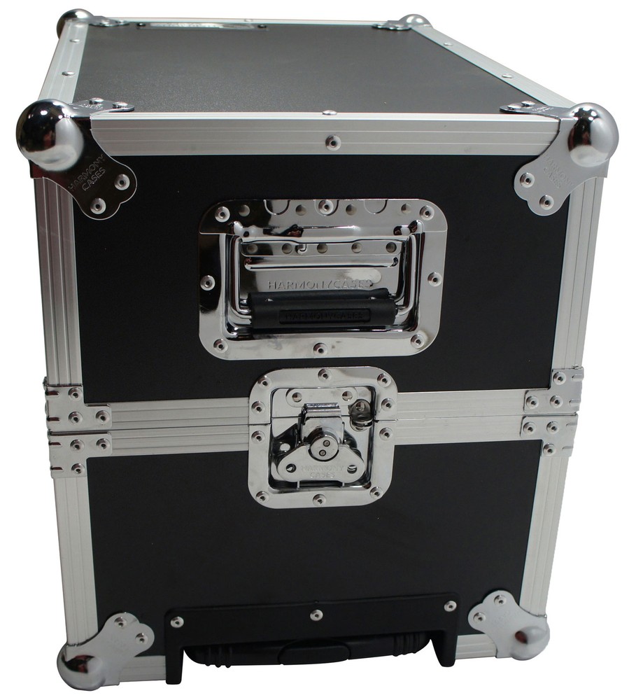 Harmony Case HCLPHWE Rolling Flight Case Wheels & Handle 100 LP Vinyl Records
