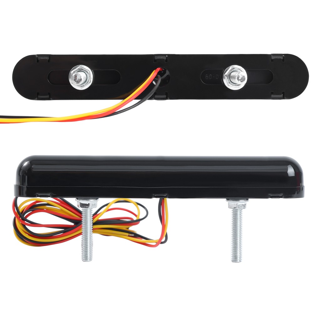 2x Switchback DRL Running Light Strip Amber White Sequential Flow Turn Signal &