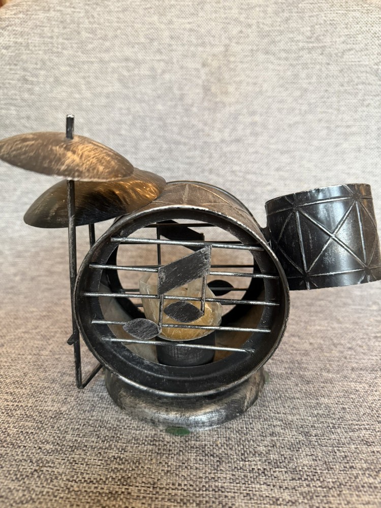 Mental Drum Kit Candle Holder