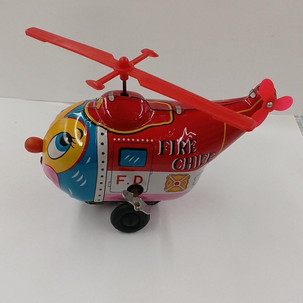 Mikuni COMIC HELICOPTER tin toy