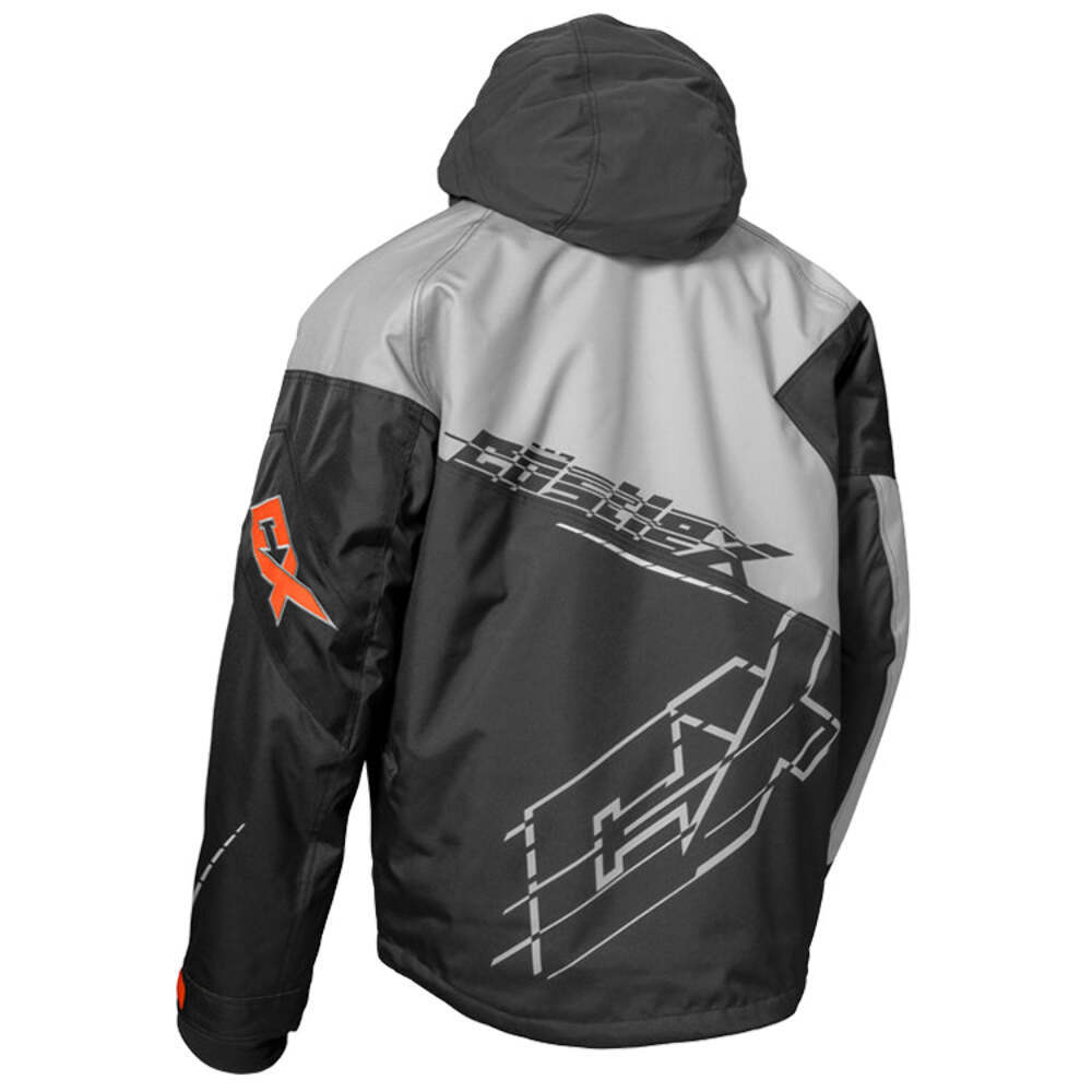 Castle X Code G3 Snowmobile Jacket - Orange/Silver