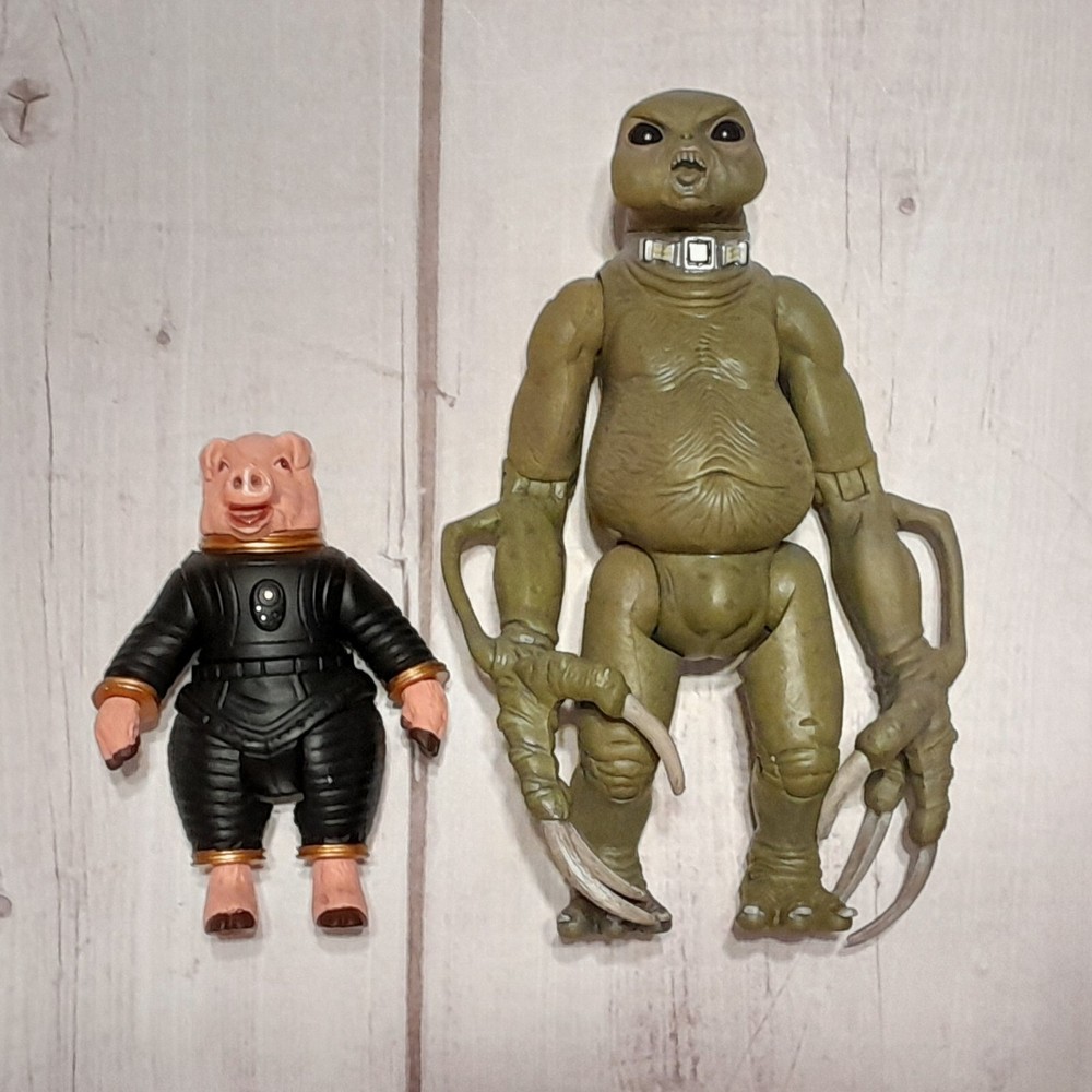 Doctor Who Action Figure Set Slitheen & The Space Pig Series 1