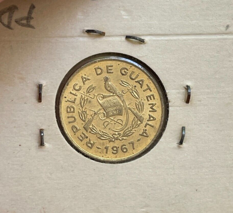 1967 Guatemala 1 One Centavo