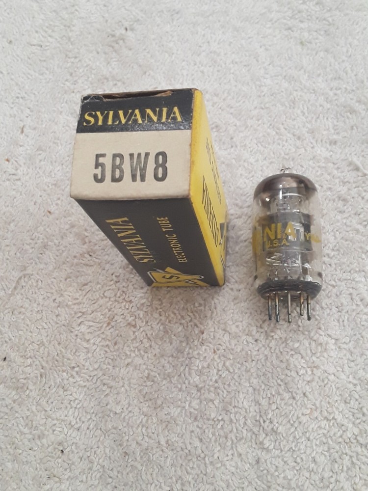 NOS Sylvania 5BW8 Vacuum tube