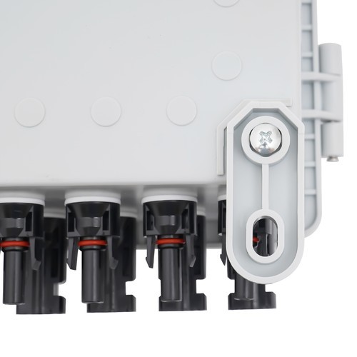 6 String PV Junction Box Solar Combiner Box For Solar System Circuit Breaker