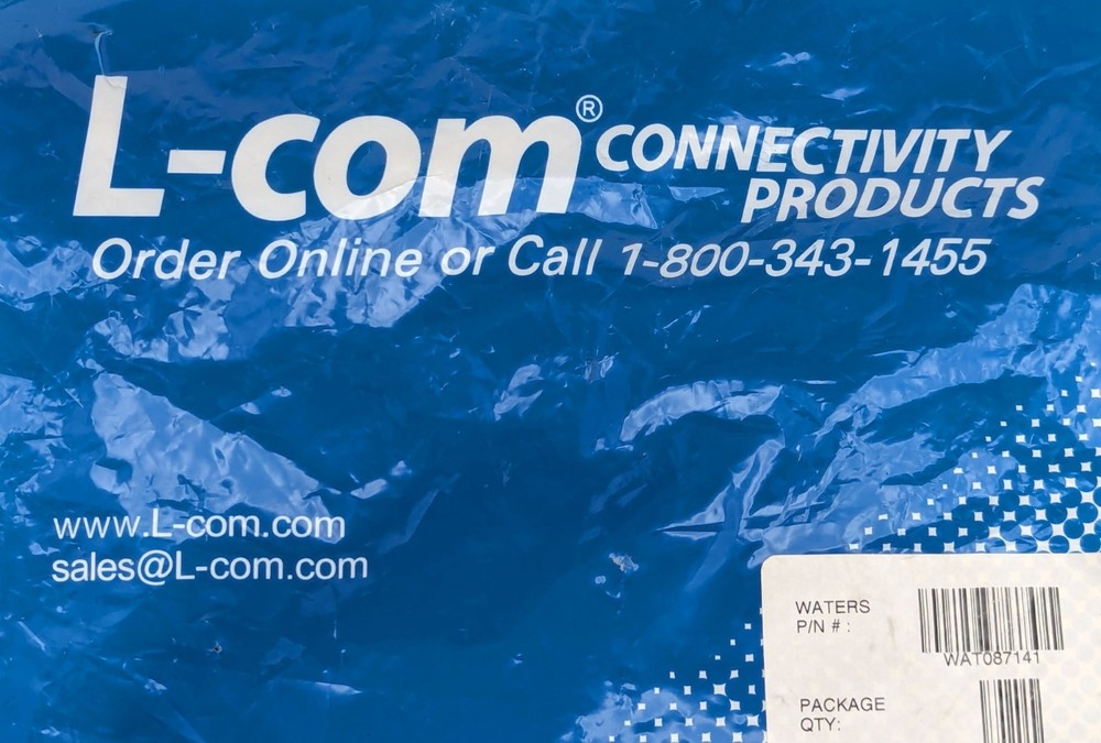 NEW L-Com CMB24-2M Molded IEEE-488 GPIB Cable 2m (6.5ft) Shielded Stackable NIP