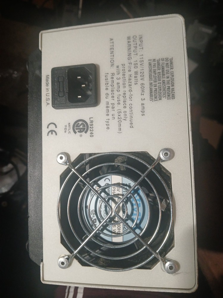 TESTED PREOWNED- Technical Instruments San Francisco Fiber Optic Illuminator