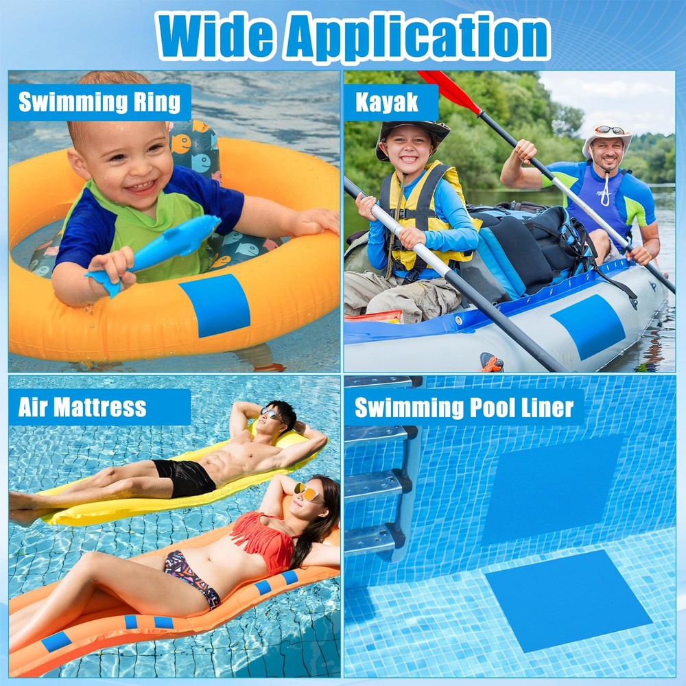 Extra Large Pool Liner Repair Patch 4x3FT Self Adhesive Vinyl Waterproof Patch