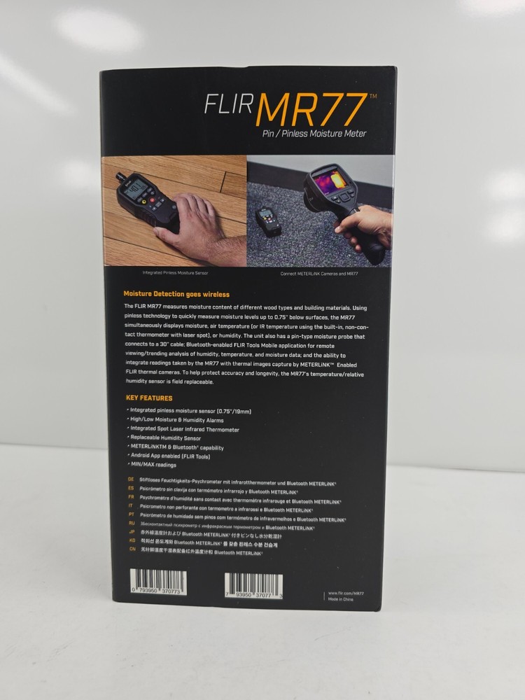 FLIR MR77 Pinless Moisture Meter