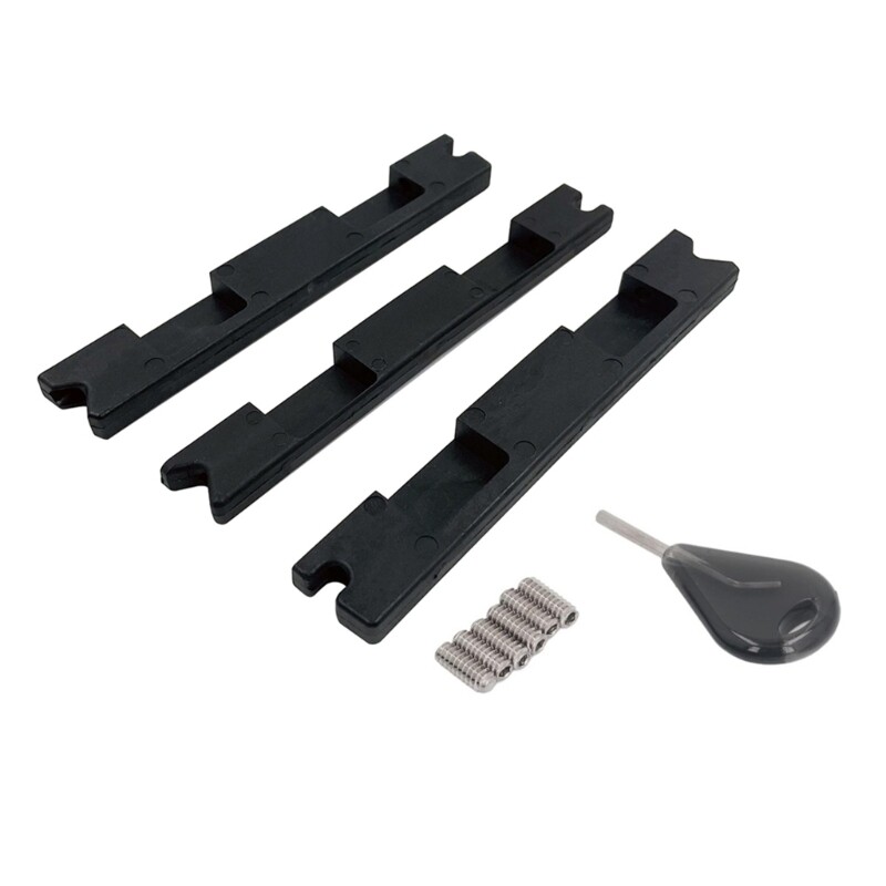 Durability Plastic Surfboard Fins Plugs Adapters Set Includes Screws And Key