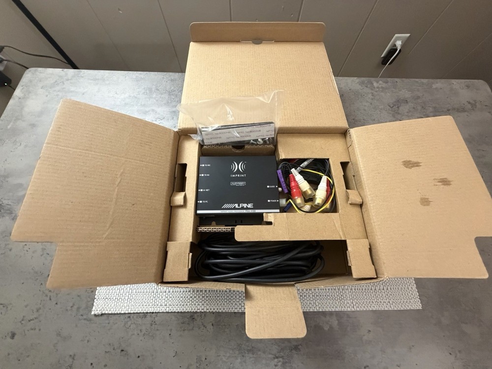 Alpine PXA-H100 Imprint Audio Processor w/ Ai-Net Cable DSP ✅ Description