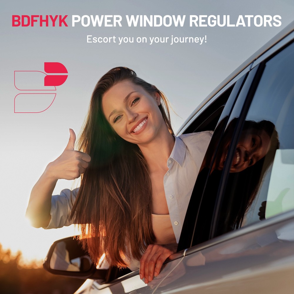 Power Window Regulator For Ford Focus 2000-2007 Front Left with Motor Driver