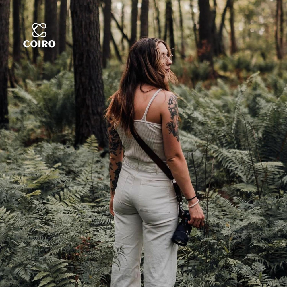 Professional Leather Camera Strap with Quick Release for Single Camera