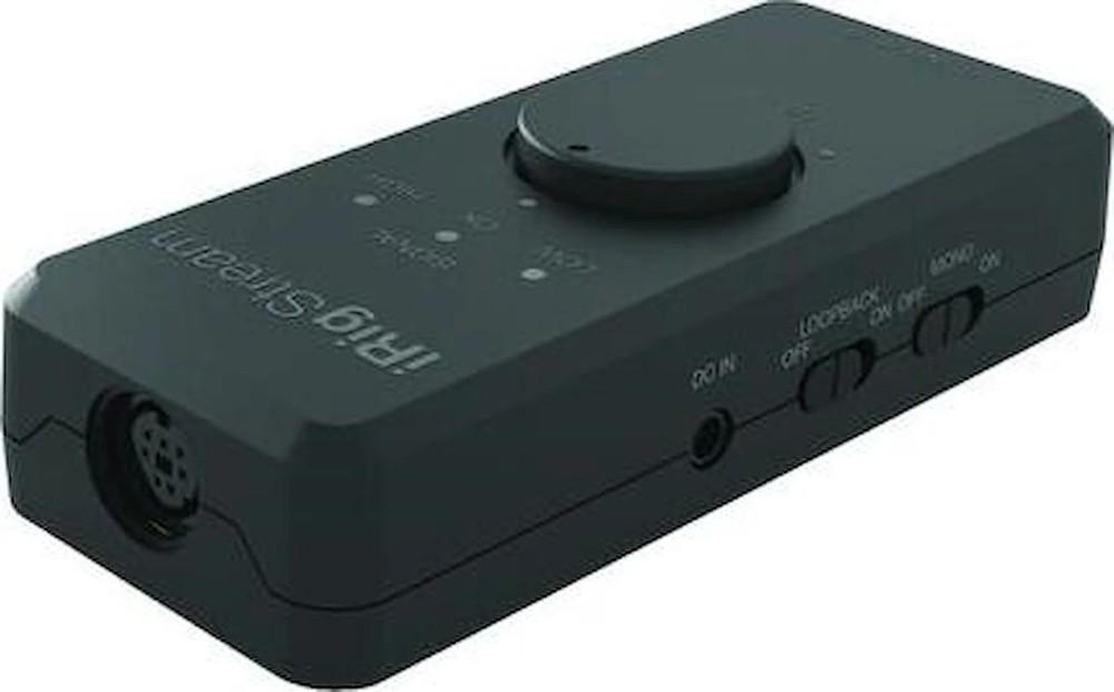iRig Stream USB Audio Recording Interface
