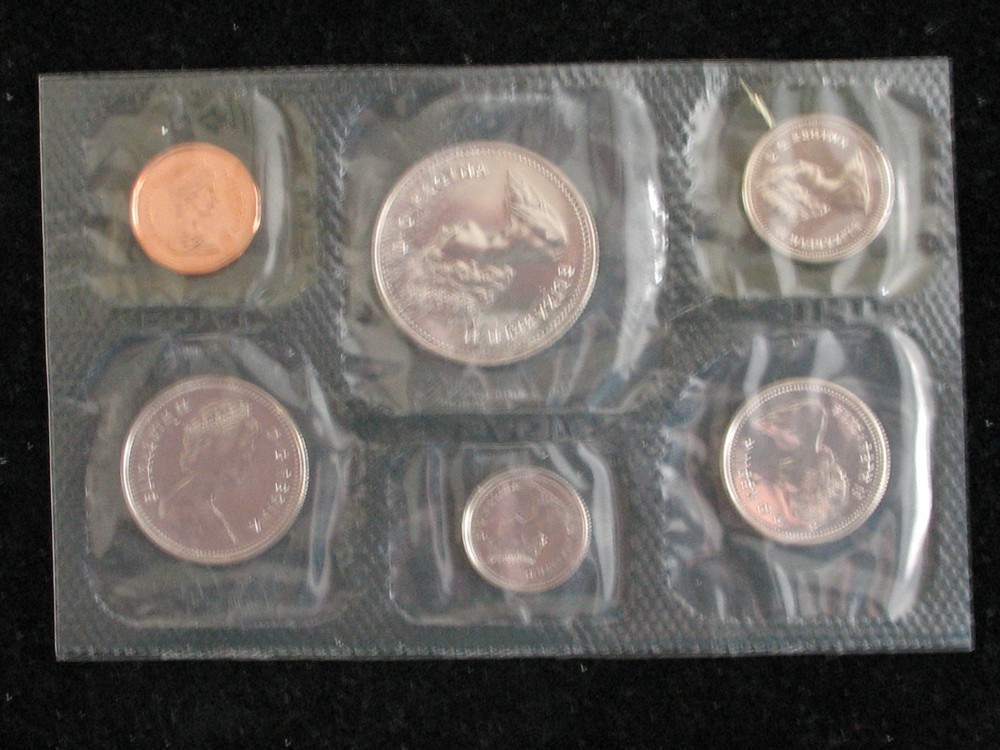 1985 CANADA PROOFLIKE MINT SET * WITH ORIGINAL MINT PACKAGING *