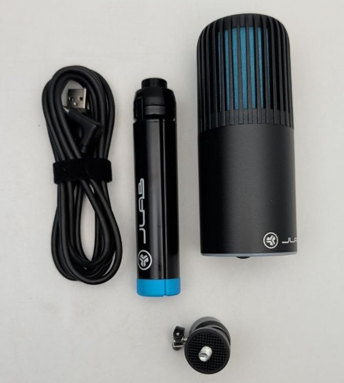 JLab Talk Go USB Microphone Studio Condenser Cardioid Omnidirectional Plug Play