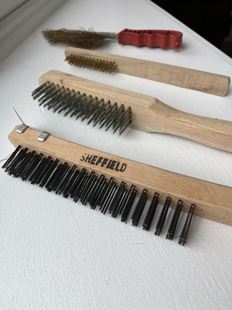 Wire Brush Assortment Set 4-Piece