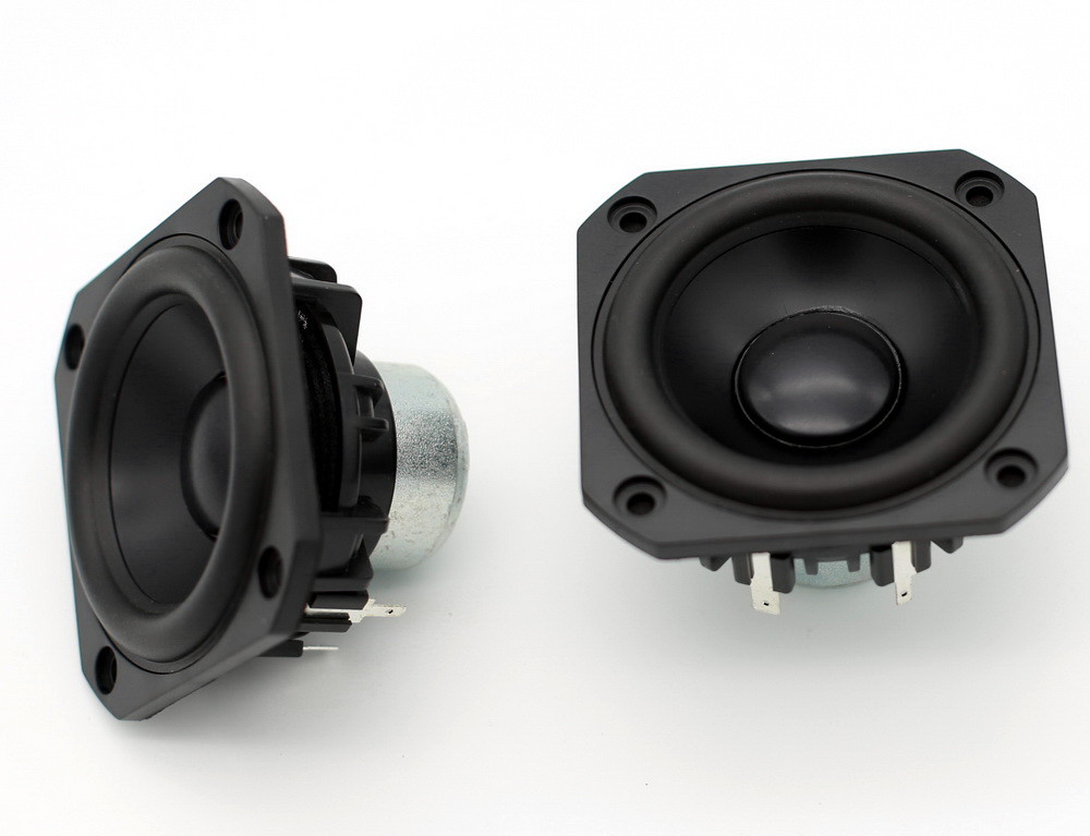 Pair 2peice peerless 3inch P830986 aluminun cone fullrange speaker