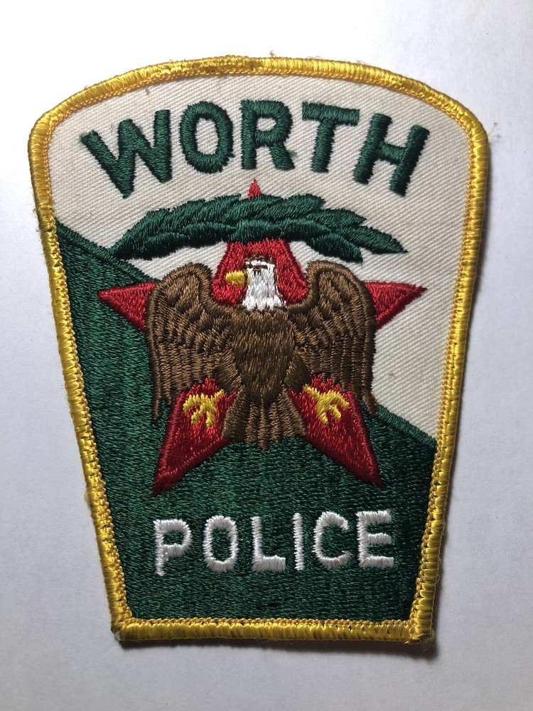 Worth Illinois Police Patch