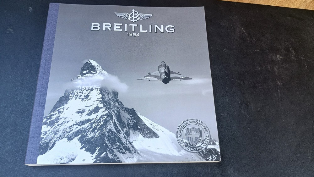 2000 Breitling Watch Catalog Chronolog 01