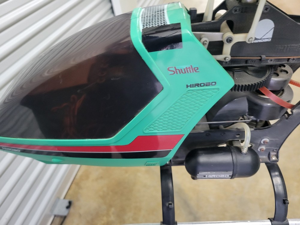 Hirobo Shuttle R/C Helicopter Read description please! No radio.