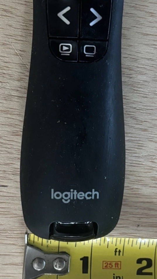 Logitech Professional Slideshow Remote Laser Pointer Presenter